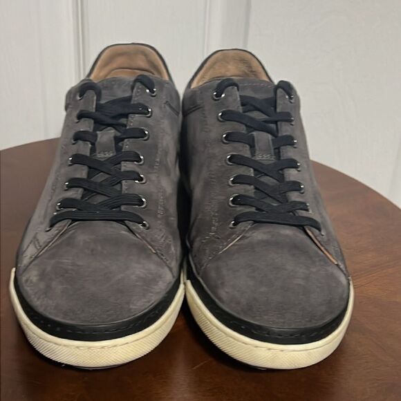 🔥🔥 ALLEN EDMONDS Porter Derby Sneaker Shoes Grey Size 10.5D PERFECT- #50993 - Picture 4 of 13